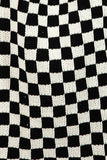 Fame Checkered Pattern Tote Bag