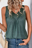 V-Neck Wide Strap Tank