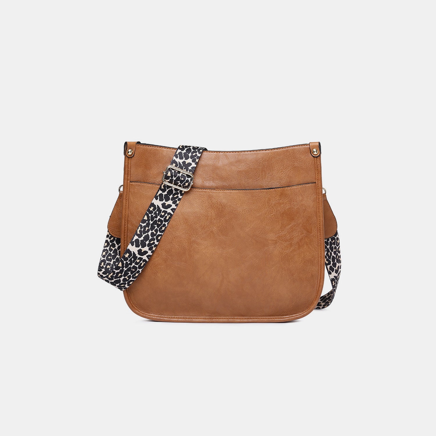 PU Leather Leopard Shoulder Bag