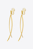 18K Gold Plated Clip-On Earrings