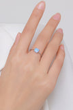 925 Sterling Silver Opal Ring