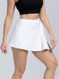 Tied High Waist Active Shorts