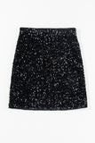 Sequin Mini Skirt