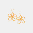 18K Gold-Plated Flower Earrings