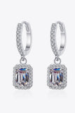 Moissanite 925 Sterling Silver Drop Earrings