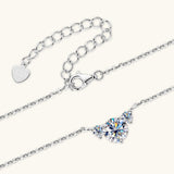 1.2 Carat Moissanite 925 Sterling Silver Necklace