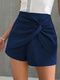 Twisted High Waist Shorts