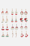 Christmas Theme Alloy Earrings