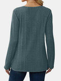 V-Neck Long Sleeve T-Shirt