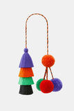 Tassel & Pom-Pom Key Chain