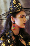 TRICK OR TREAT Beaded Dangle Earring