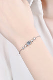 1 Carat Moissanite Heart Bracelet