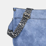 PU Leather Leopard Shoulder Bag