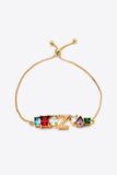 U to Z Zircon Bracelet