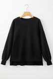 Round Neck Long Sleeve Sweatshirt