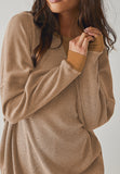 Round Neck Long Sleeve Sweatshirt