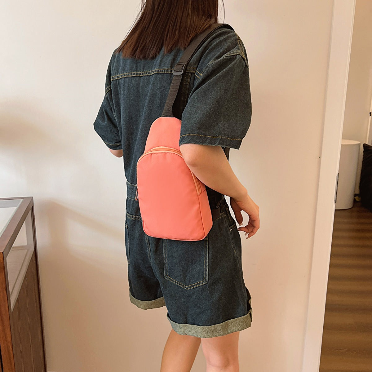 Cloth Backpack Bag and Sling Bag 2 Piece Set