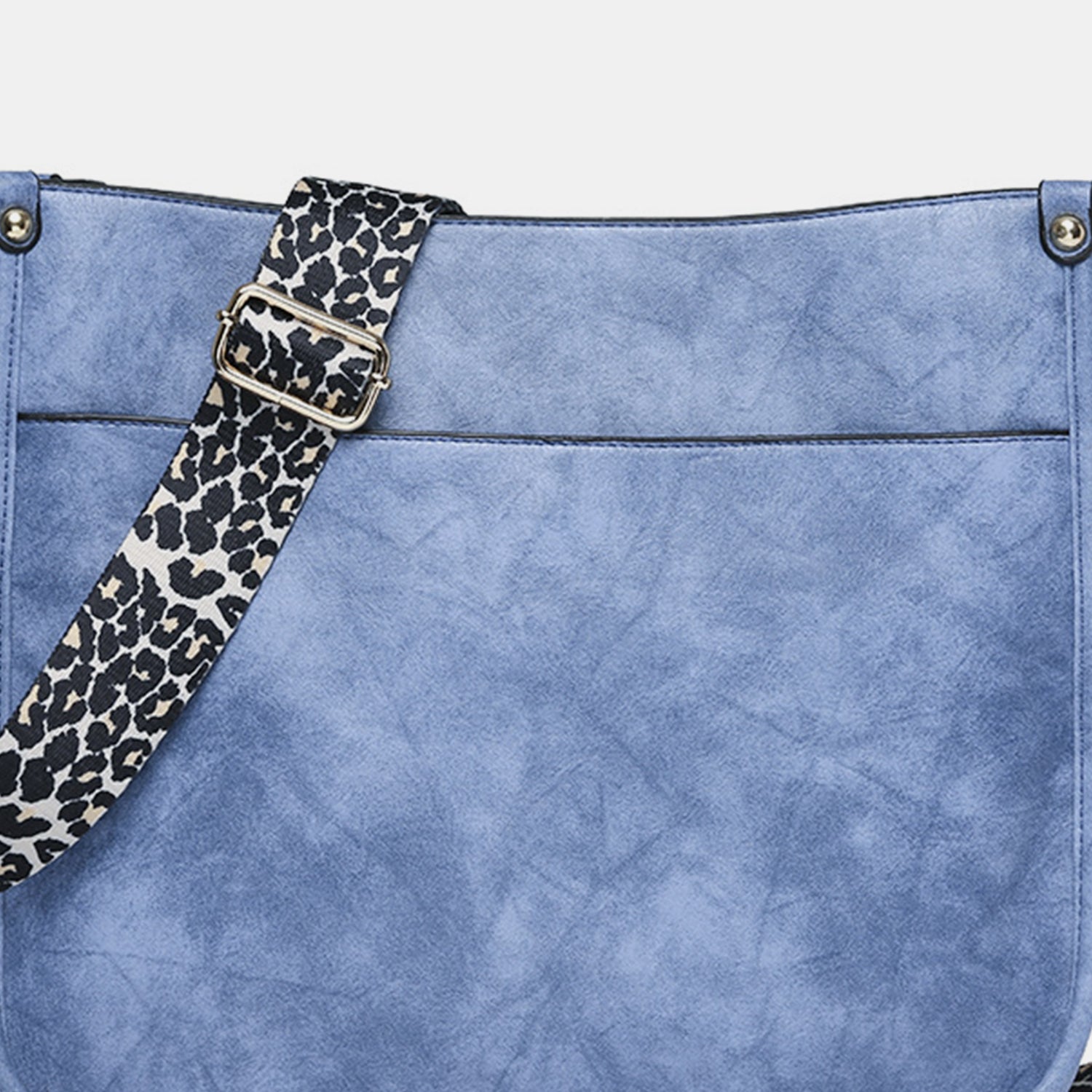 PU Leather Leopard Shoulder Bag