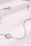 Opal Platinum-Plated Bracelet