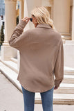 Mandy Collared Neck Dropped Shoulder Shirt