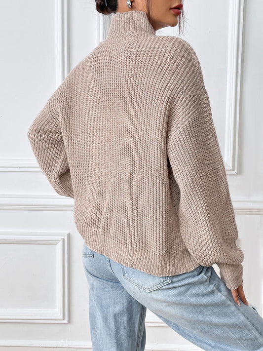 Turtleneck Long Sleeve Sweater