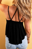 Scoop Neck Double Spaghetti Strap Cami