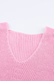 V-Neck Drop Shoulder Sweater