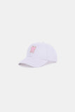 Zenana Ribbon Bow Chenille Patch Baseball Cap