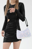 Sequin Double Strap Shoulder Bag