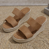 Open Toe Wedge Sandals