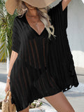 Tassel Half Sleeve Cover-Up