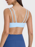 Scoop Neck Double Strap Active Cami