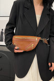 PU Leather Crossbody Bag with Coin Purse