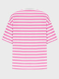 Striped Round Neck Half Sleeve T-Shirt