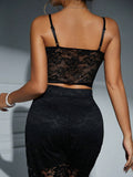 Lace V-Neck Adjustable Strap Cami