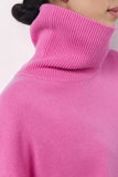 Basic Bae Turtleneck Long Sleeve Dropped Shoulder Sweater