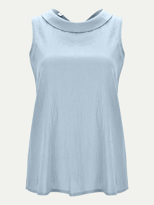 Full Size Round Neck Sleeveless Top