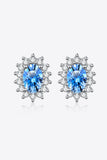 1 Carat Moissanite 925 Sterling Silver Stud Earrings