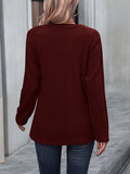 Round Neck Long Sleeve T-Shirt