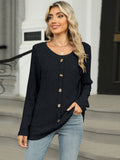 Round Neck Long Sleeve T-Shirt