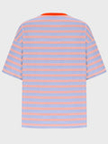 Striped Round Neck Half Sleeve T-Shirt