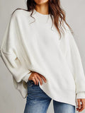 Round Neck Long Sleeve Sweater