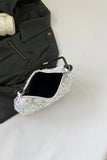 Sequin Double Strap Shoulder Bag