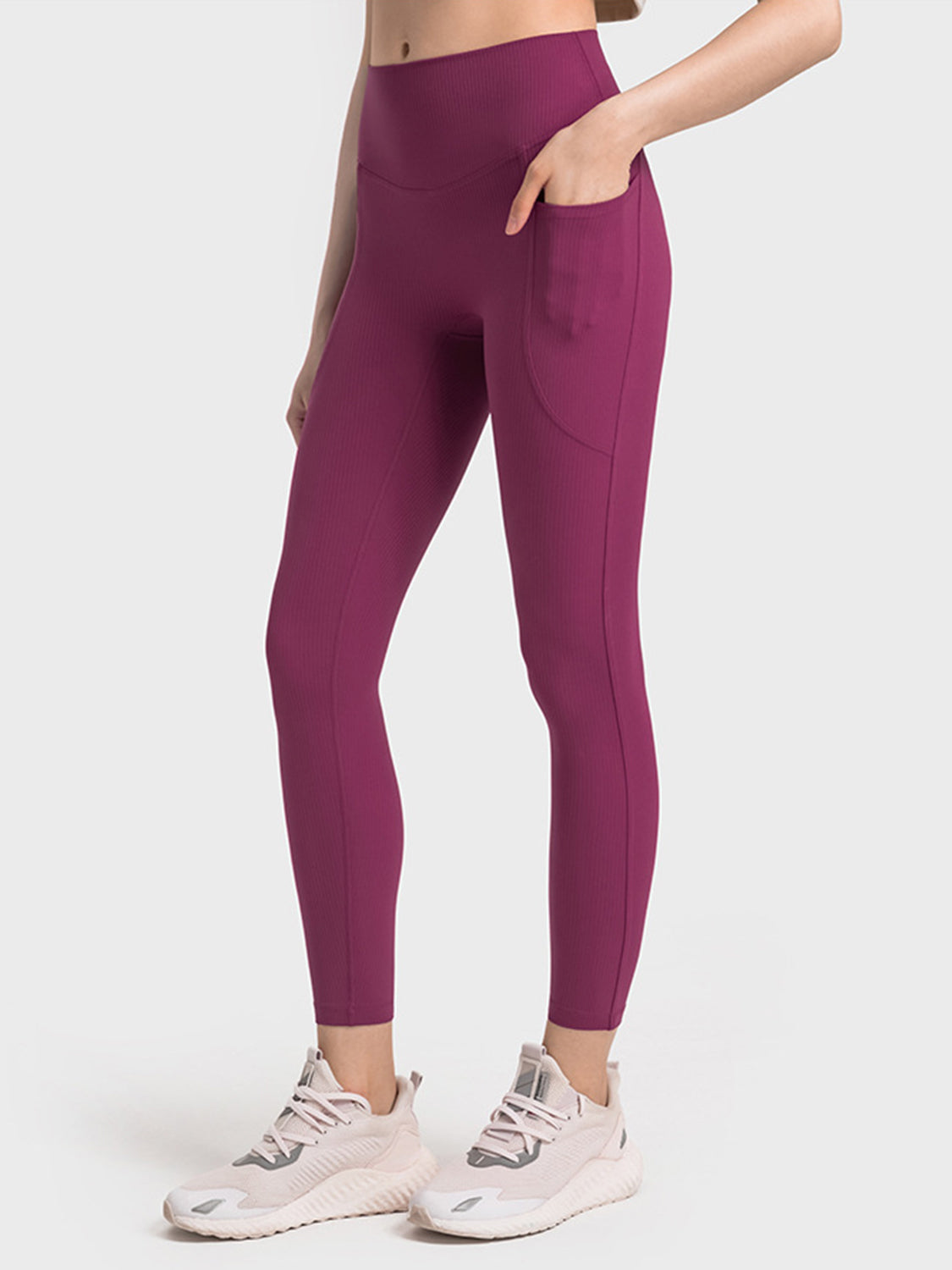 Wide Waistband Active Leggings