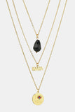 Triple-layer MAMA I LOVE YOU 18K gold-plated Pendant Combo Deal