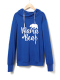 Drawstring Letter Graphic Long Sleeve Hoodie