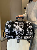 Oxford Cloth Leopard Travel Bag