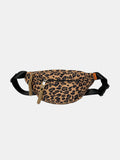 Leopard Nylon Crossbody Bag