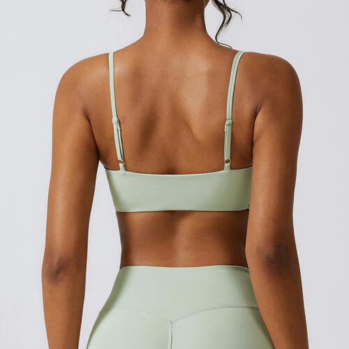 Spaghetti Strap Sport Bra