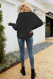 V-Neck Dolman Sleeve Sweater